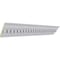 Ekena Millwork 2 3/4"H x 2 3/4"P x 3 7/8"F x 94 1/2"L Dentil Crown Moulding MLD02X02X03DE - alternate 3